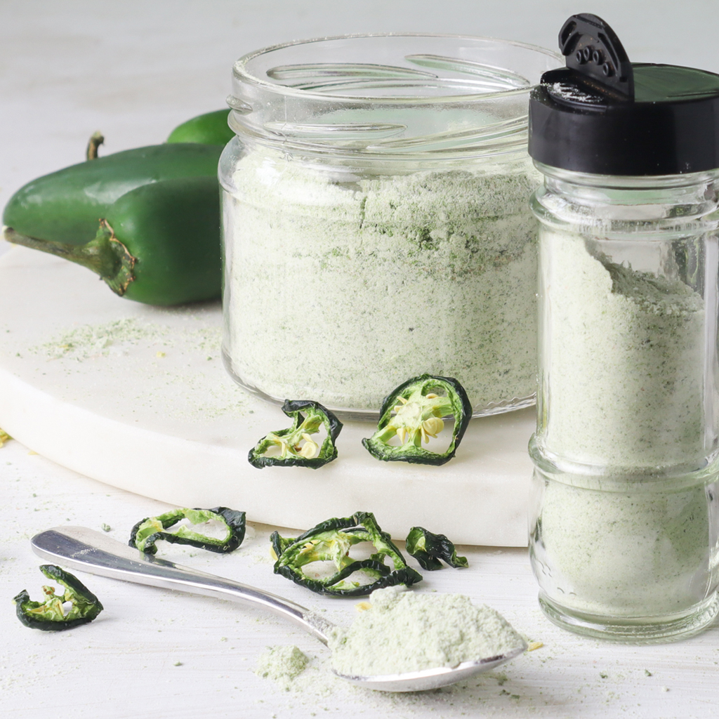 Dehydrate Jalapeno & make jalapeno salt