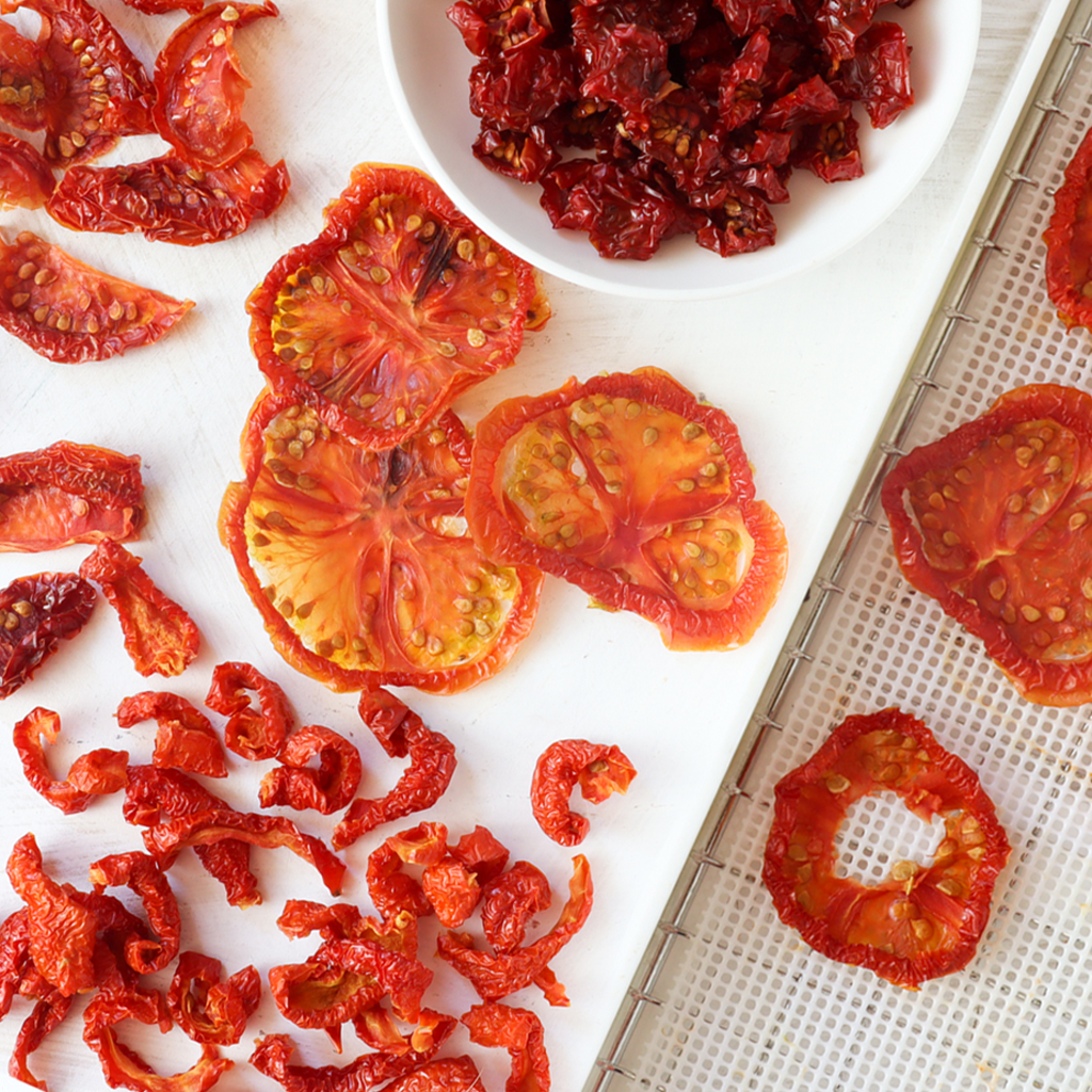 Best practise drying tomatoes in a food dehydrator