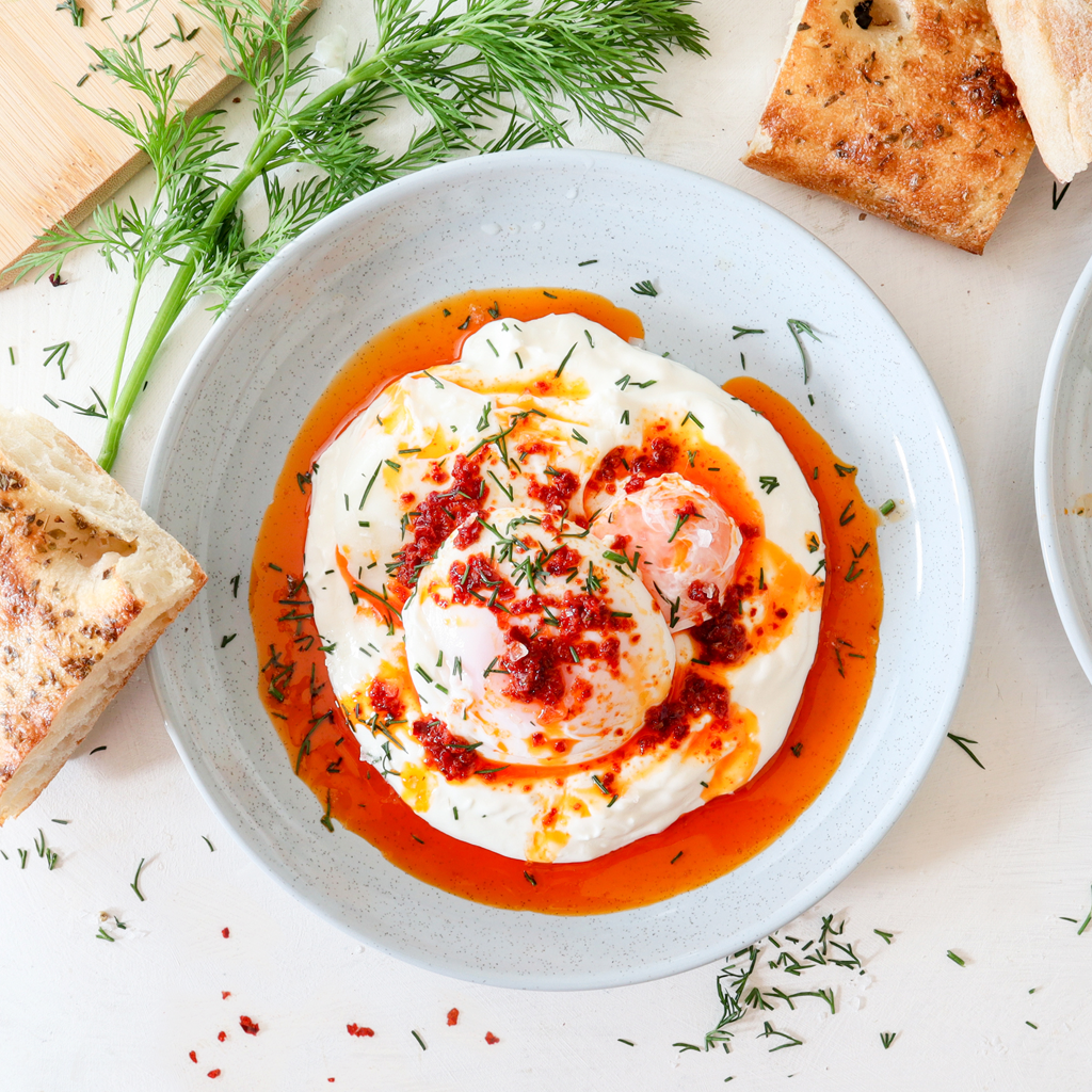 Yogurt Lovers’ Turkish Eggs