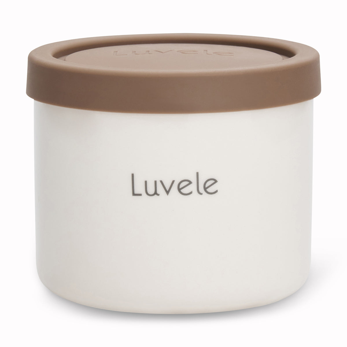 4 pots à yaourt céramique Luvele 400 ml | Compatible avec yaourtière Pure