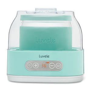 Yaourtière Luvele Pure Plus avec bol verre 2 l pour régime SCD & GAPS