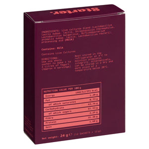 Culture de fermentation yaourt probiotique - Reuteri inclus - 12 sachets