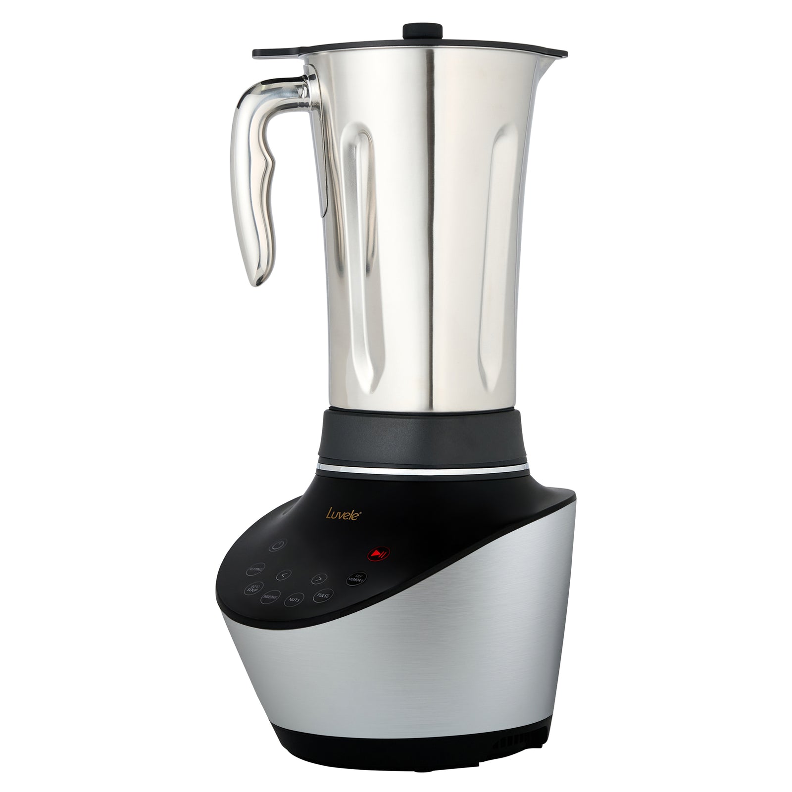 Système Vibe blender Luvele | Blender haute vitesse avec bol en inox 1,75 litre