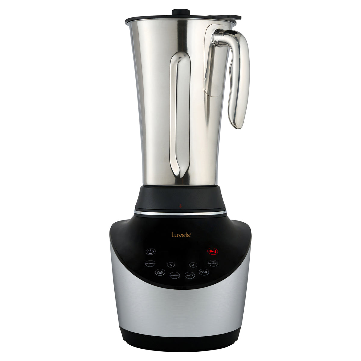 Système Vibe blender Luvele | Blender haute vitesse avec bol en inox 1,75 litre