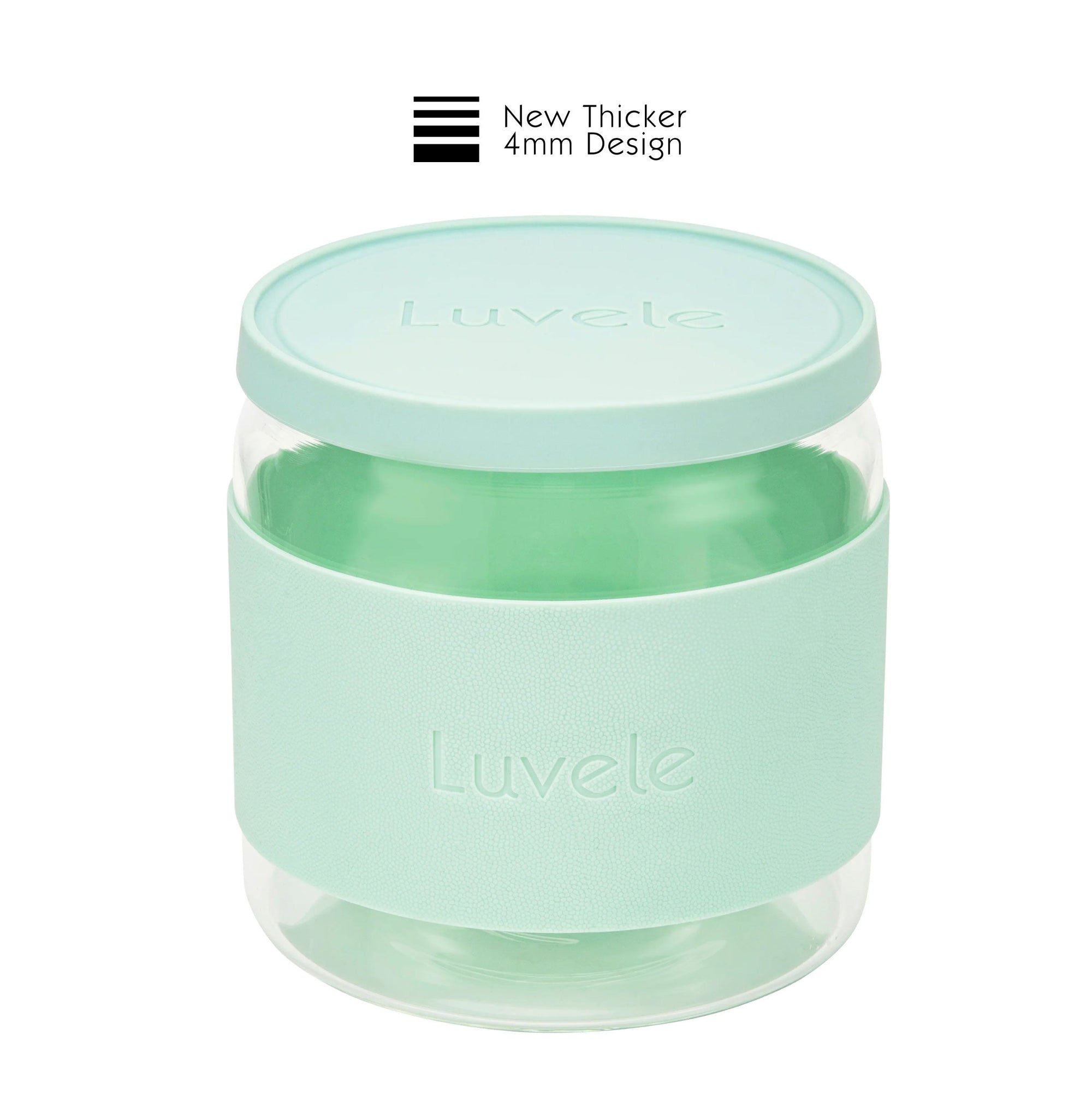 Bol en verre de 2 L et 4 mm d’épaisseur compatible avec la yaourtière Pure Plus