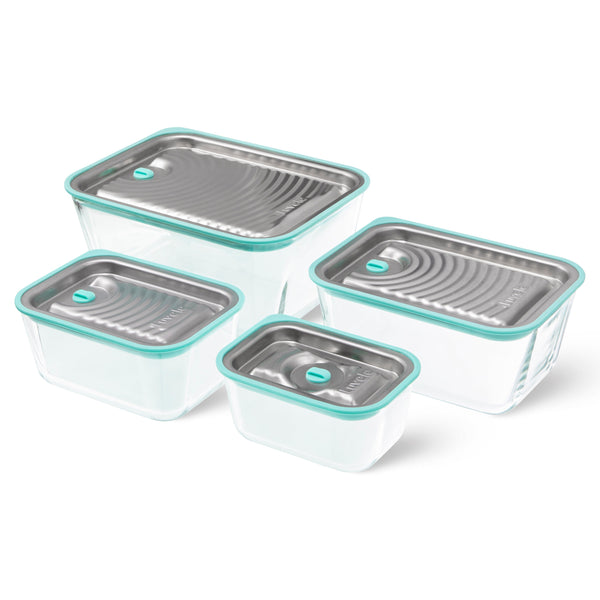 Récipient sous vide Luvele Fresh | Set de quatre pièces